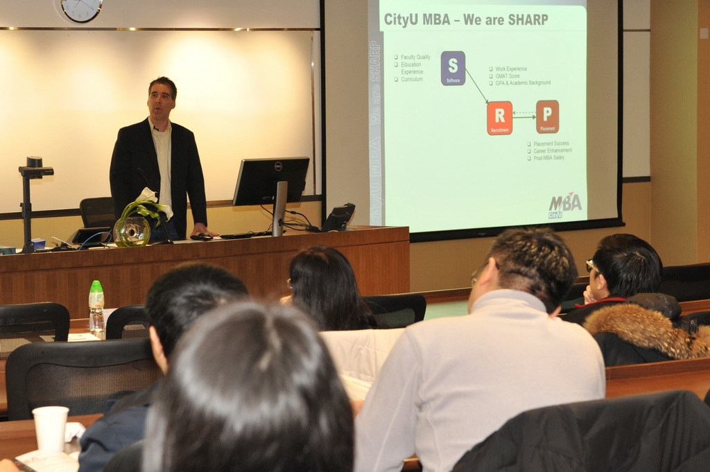 Future Business Leaders join the CityU MBA Information Session